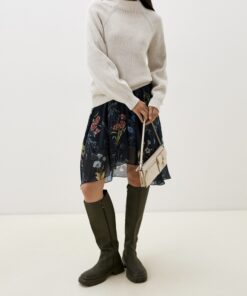 Alternative view of TOM TAILOR KNIT STRIPED RIB PULLOVER