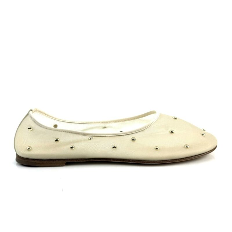 DEAR FRANCES BALLA STUDS  CREMA - Image 4