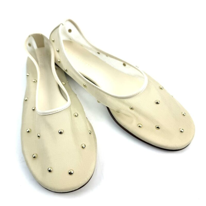 DEAR FRANCES BALLA STUDS  CREMA - Image 5