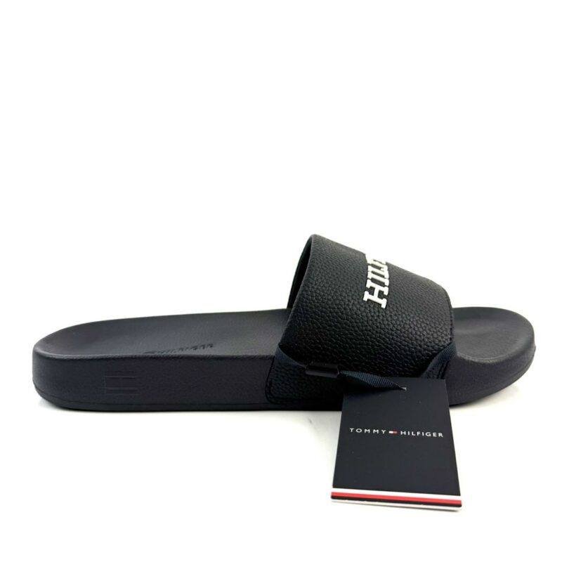 TOMMY HILFIGER EMBOSSED POOL SLIDE - Image 4