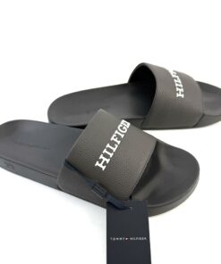 Alternative view of TOMMY HILFIGER EMBOSSED POOL SLIDE