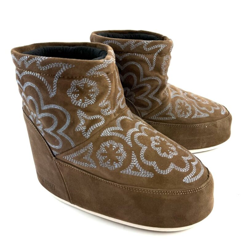 MOON BOOT ICON NO LACE EMBROIDERED - Image 2