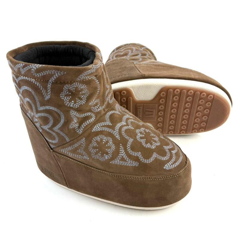 MOON BOOT ICON NO LACE EMBROIDERED - Image 3