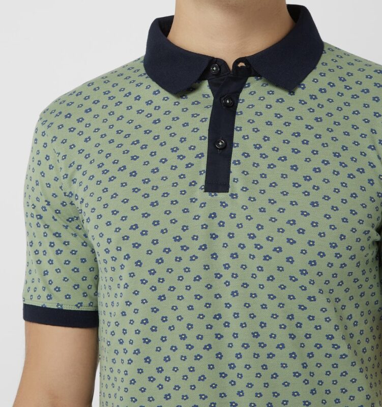 PRINCE BOWTIE POLOSHIRT zaļa - Image 3
