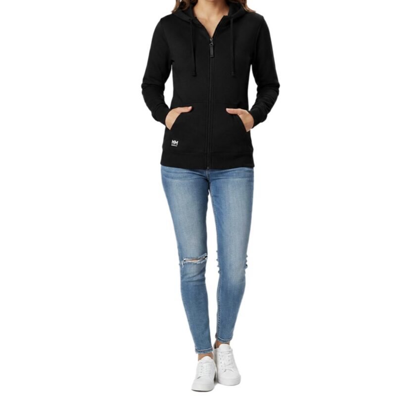 HELLY HANSEN MANCHESTER ZIP HOODIE melna - Image 3