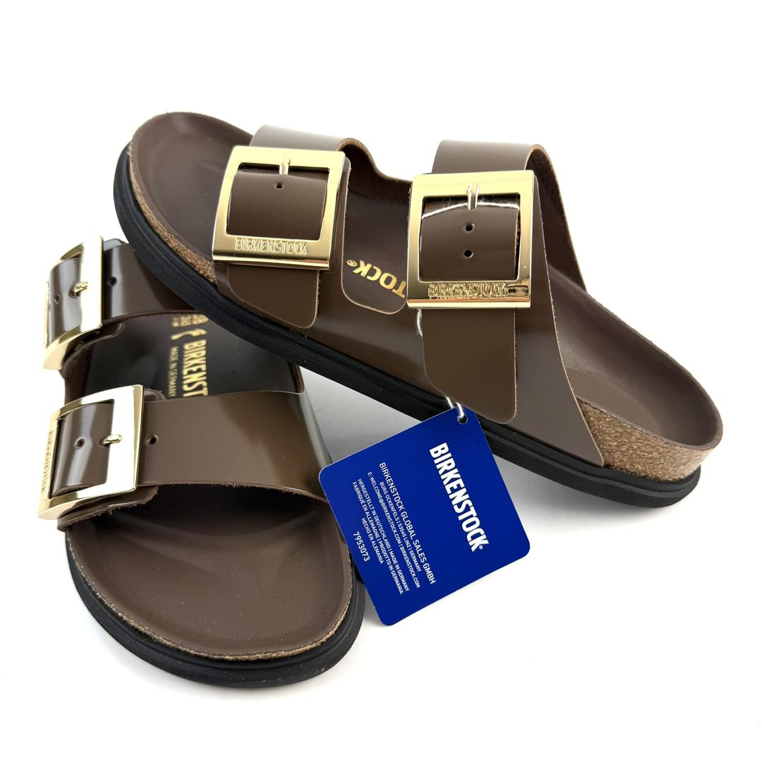 BIRKENSTOCK ARIZONA DROPLET BUCKLE CUPSOLE 38