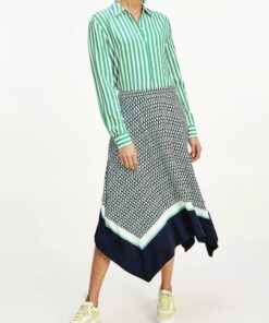 Alternative view of TOMMY HILFIGER VISCOSE MIDI SKIRT