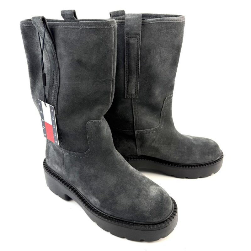 TOMMY HILFIGER SUEDE TUBULAR BOOT - Image 2