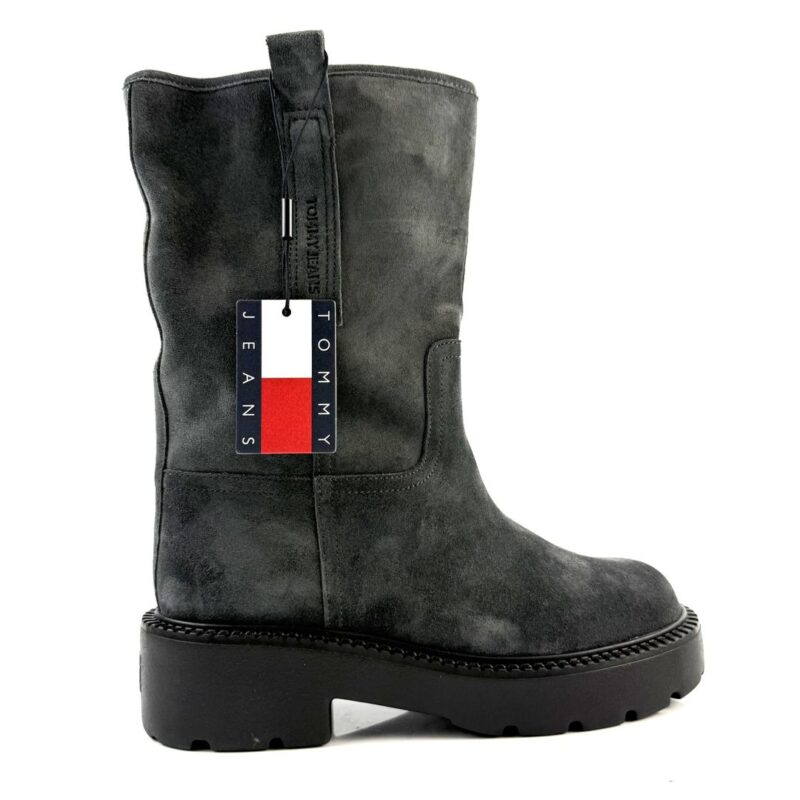 TOMMY HILFIGER SUEDE TUBULAR BOOT - Image 4