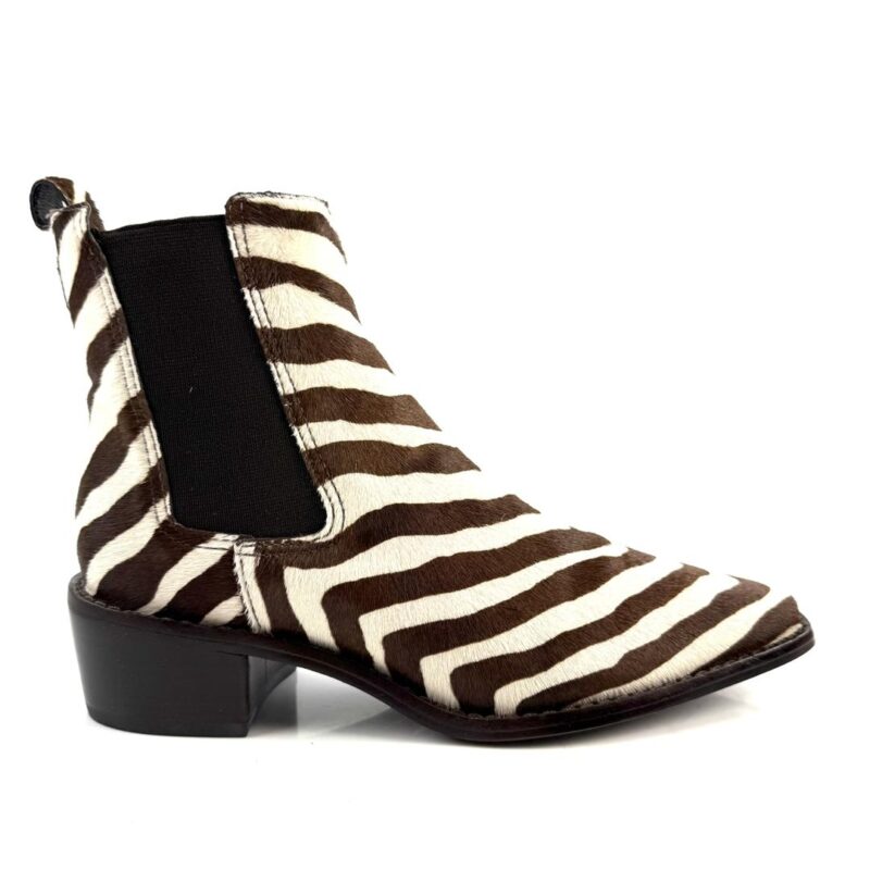 TORY BURCH HAIR CALF CHELSEA ANCLE BOOT - Image 4